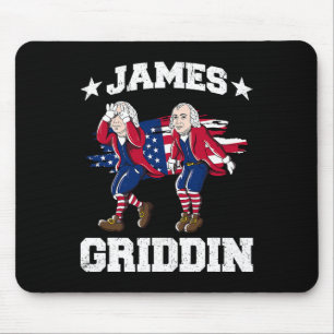 Mousepad 4 De Julho James Madison Griddy James Griddin 1