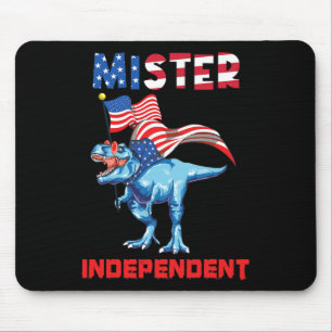 Mousepad 4 de julho Senhor Independente da Bandeira dos Est