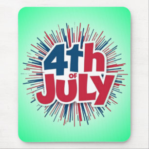 Mousepad 4 de julho Sublimation-98146