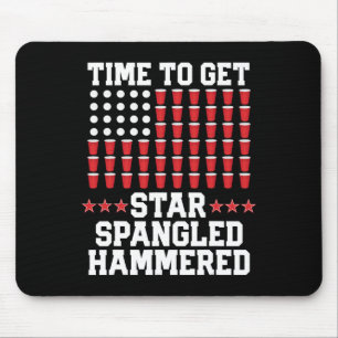 Mousepad 4 De Julho T Shirt Gift Beer Pong American Flag D