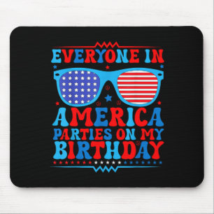Mousepad 4 De Julho Todos Na América Festejam