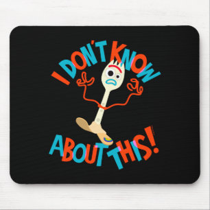Mousepad 4 Forky Eu Não Sei Disso