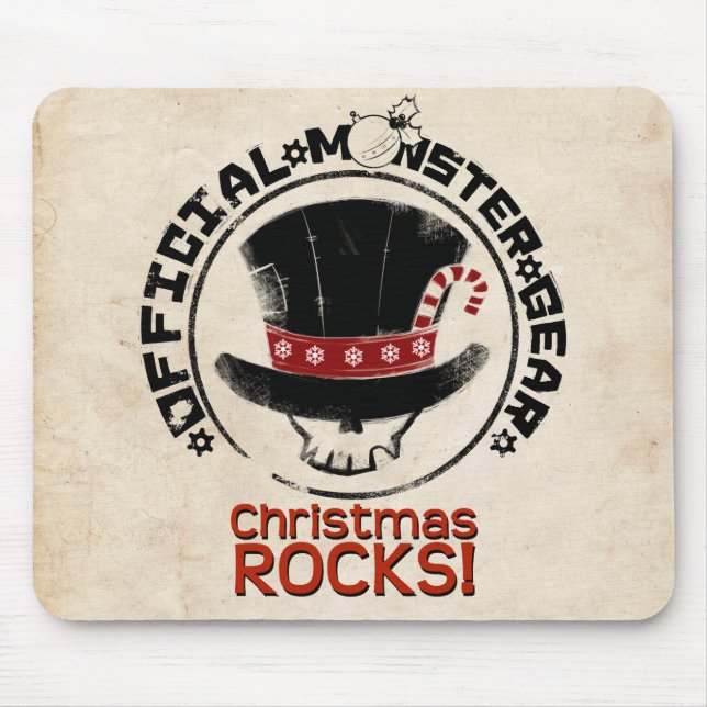 Mousepad 4 monstro pequenos - feriado de Andy (Frente)