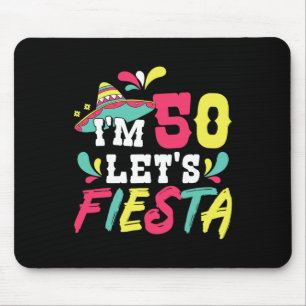Mousepad 50º aniversário do Partido Mexicano Eu tenho 50 Va