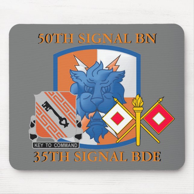 MOUSEPAD 50º SINAL BATTALION 35º SINAL BRIGADE (Frente)