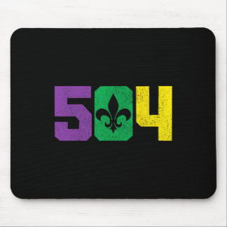 Mousepad 504 Código de Área Pride Nola Nova Orleans Louisia