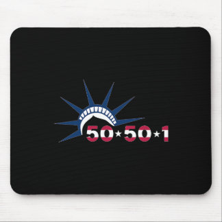 Mousepad 50501 Estátua Do Movimento De Protesto Da Liberdad