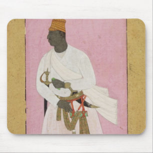 Mousepad 50.14/8 Retrato do âmbar de Malik, inscreido em