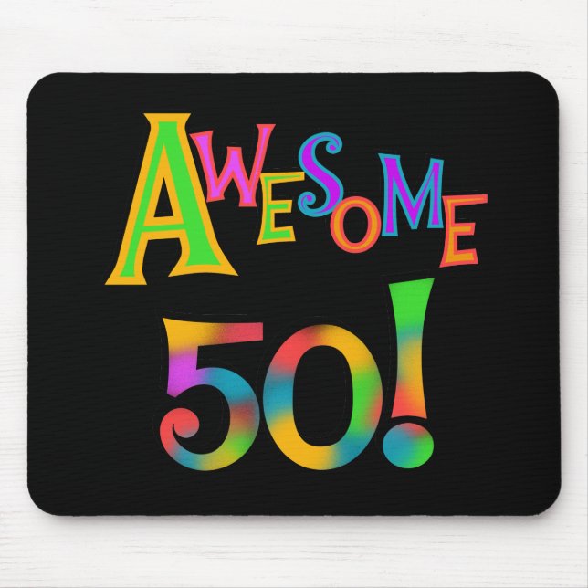 Mousepad 50 t-shirt e presentes impressionantes do (Frente)