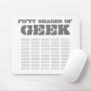 Mousepad 50 tons de Geek