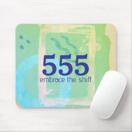 Mousepad 555 Números de anjos Transformam Vibes Altas