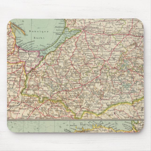 Mousepad 58 Prússia Oriental, Estados Bálticos (Frente)