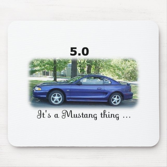 Mousepad 5,0 Mustang (Frente)