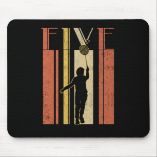 Mousepad 5 Birthday Badminton Boys