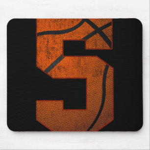 Mousepad 5 Festa de aniversário 5 anos de idade de basquete