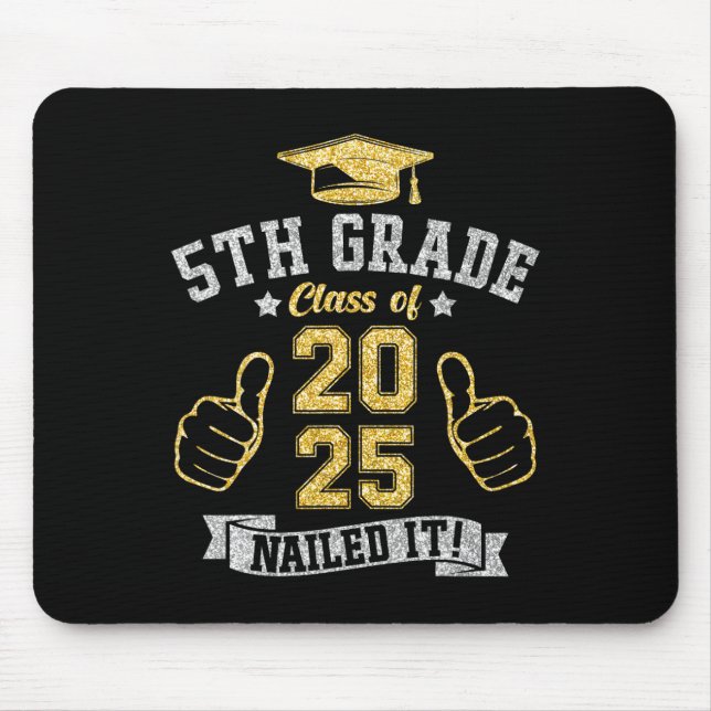 Mousepad 5 Grau Cl De 2025 Estudantes De Formatação De Ti N (Frente)