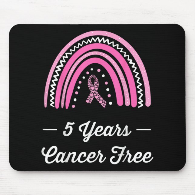 Mousepad 5 Years Breast Cancer Survivor  (Frente)