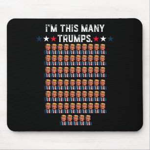 Mousepad 65.º Aniversário Eu sou tantas armadilhas para o l