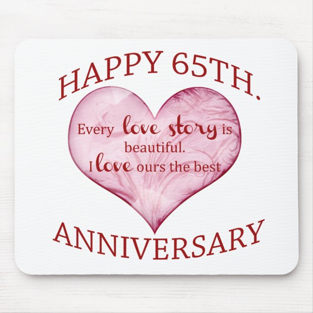 Mousepad 65th. Aniversário (Frente)