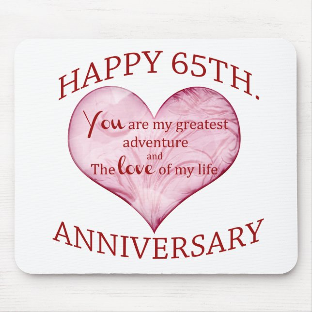 Mousepad 65th. Aniversário (Frente)
