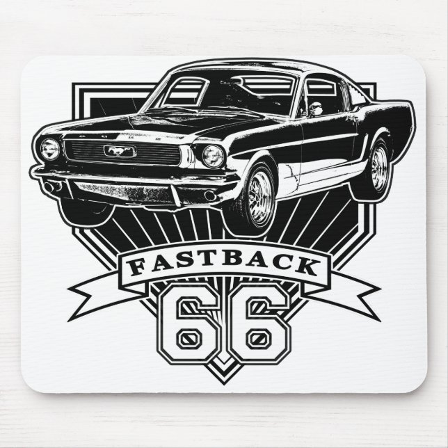 Mousepad 66 Fastback (Frente)