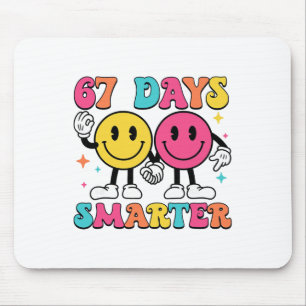 Mousepad 67º Dia De Escola 67 Dias Mais Inteligente Profess