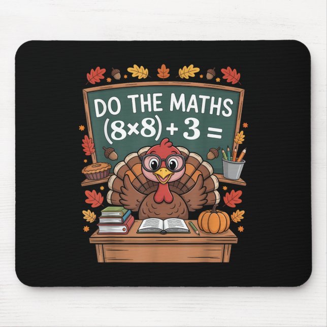 Mousepad 67 Ação de Graças Professor Peru Seis Sete Meme Fa (Frente)