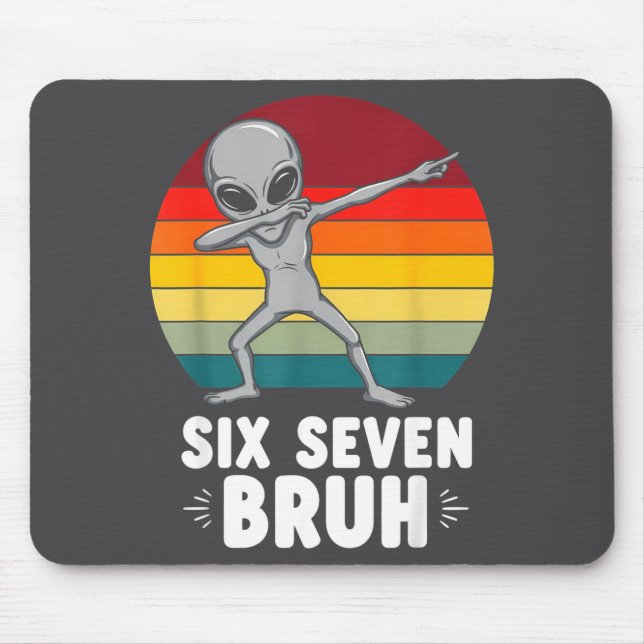 Mousepad 67 Animals Funny 67 Brainrot Youth Kids Alien 67  (Frente)