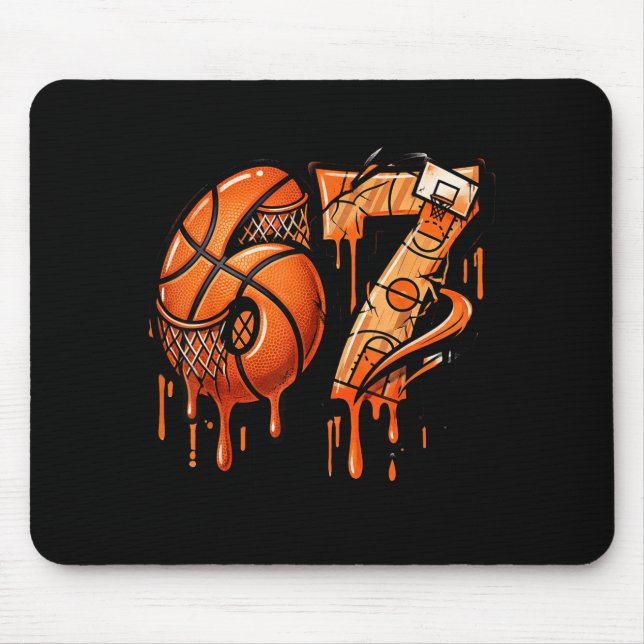 Mousepad 67 Basketball Ice Cream Drip Six Seven  (Frente)
