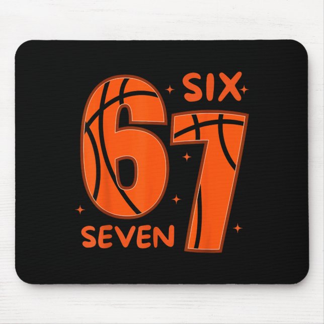 Mousepad 67 Basquete Seis Sete 6 7 Meme 6  (Frente)