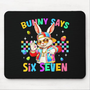 Mousepad 67 Coelho Diz Seis Sete Para Crianças Meninos Meni