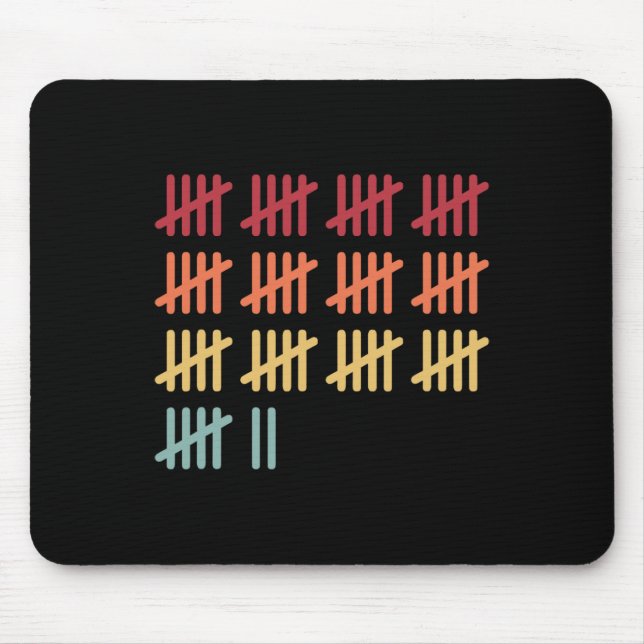 Mousepad 67 Contando Professor de Matemática Matemática 67º (Frente)