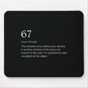 Mousepad 67 Definição Meme _1