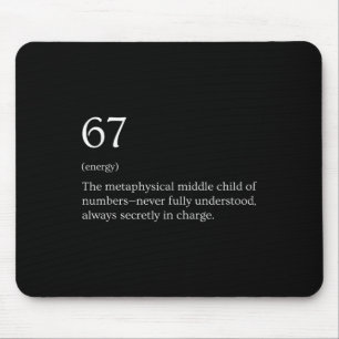 Mousepad 67 Definição Meme _2
