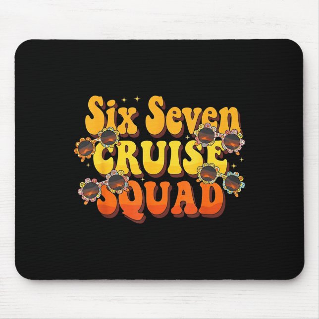 Mousepad 67 Equipe de Cruzeiro 2025 Crianças Groovy Meme de (Frente)