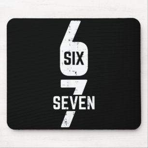 Mousepad 67 Fantasia Seis Sete Meme Número 6 7 Nela Homens 