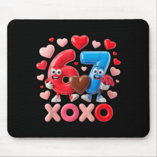 Mousepad 67 Fofo Seis Sete Geração Casal Meme Aniversário V