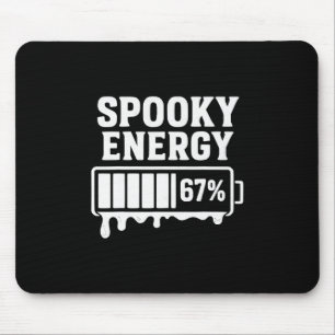 Mousepad 67 Halloween Energético Assustador Meme Rotação Ce