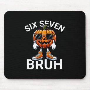 Mousepad 67 Halloween Engraçado Seis Sete Meme Brainrot Abó
