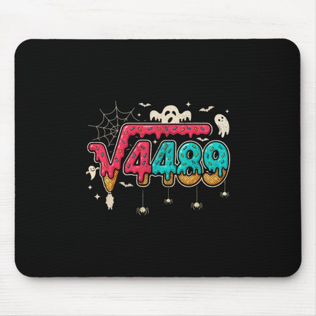 Mousepad 67 Ice Cream Drip Meme Square Root 4489 Slang Math (Frente)