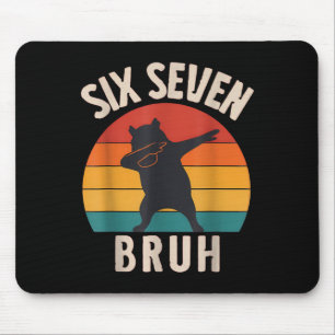 Mousepad 67 Meme 6 7 Dabbing Capyra Seis Sete Bruh Engraçad