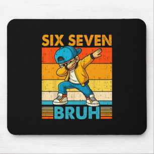 Mousepad 67 Meme 6 7 Garotos Dabbing Seis Sete Bruh Criança