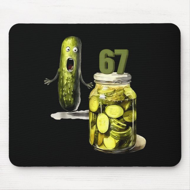 Mousepad 67 Meme Ckle Surprise A Jar Of Sliced Ckles Cuber  (Frente)