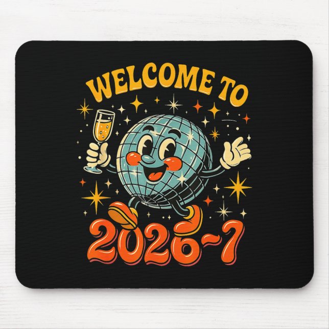Mousepad 67 Meme Countdown Happy New Year Funny Drip Number (Frente)
