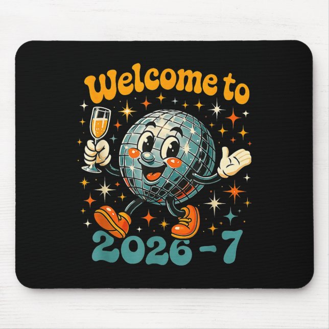 Mousepad 67 Meme Countdown Happy New Year Funny Drip Number (Frente)