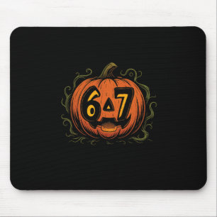 Mousepad 67 Meme de Abóbora de Halloween - Geração Alpha Z