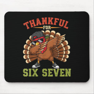 Mousepad 67 Meme de Ação de Graças Funny Thankful Turkey Da