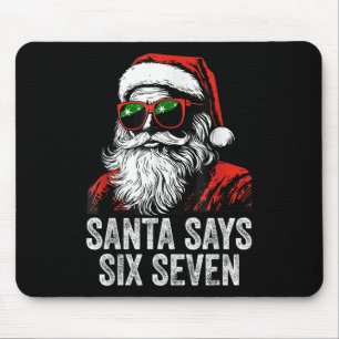 Mousepad 67 Meme Divertido Seis Sete Natal 6-7 Meme Papai N