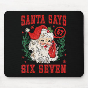 Mousepad 67 Meme Engraçado Natal Esquadrão Papai Noel Diz S