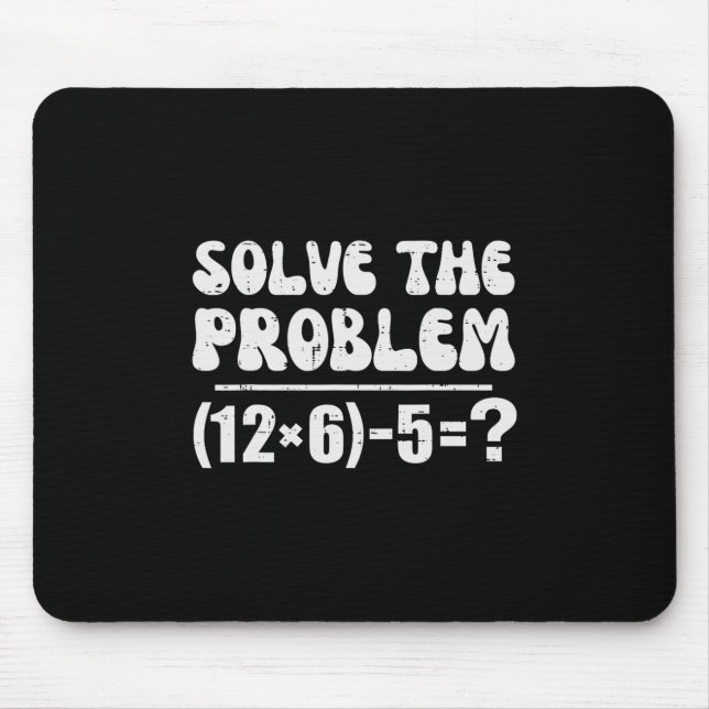 Mousepad 67 Meme Engraçado Pemdas Professor de Matemática E (Frente)